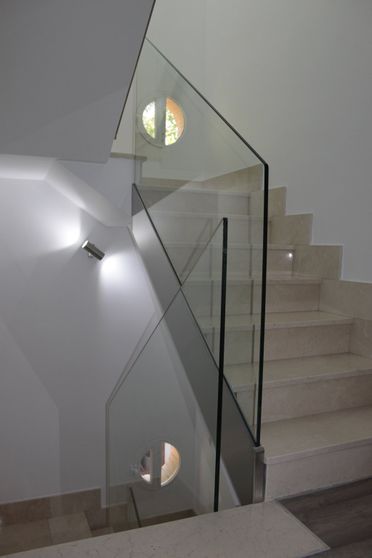 barandillas de cristal